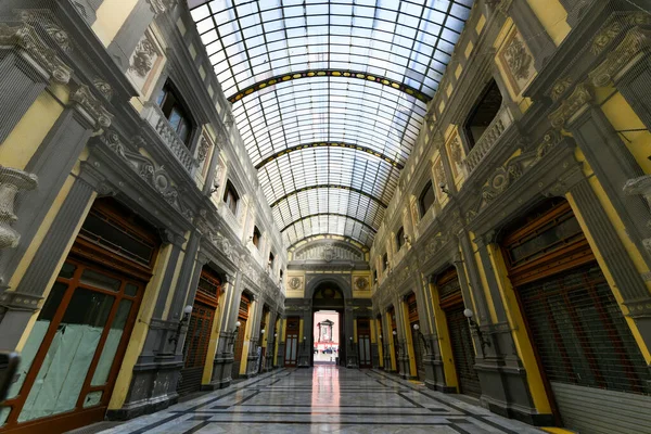 Naples Campania Italy August 2021 Interior Galleria Principe Napoli Built — Zdjęcie stockowe