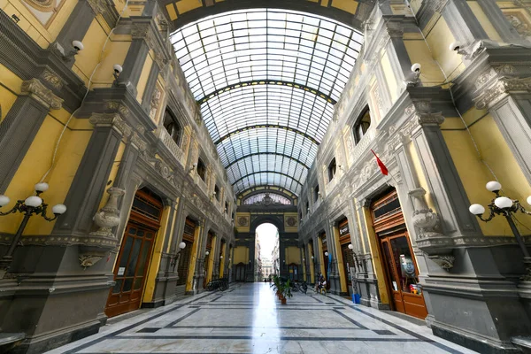 Neapol Kampánie Itálie Srpna 2021 Interiér Galleria Principe Napoli Postavený — Stock fotografie