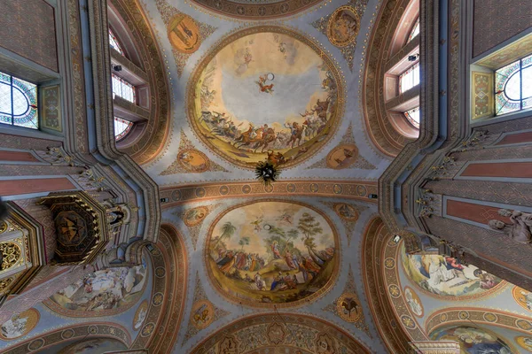 Ortisei Italy Aug 2021 Neoclassical Style Catholic Parish Church Ulrich — Stock fotografie