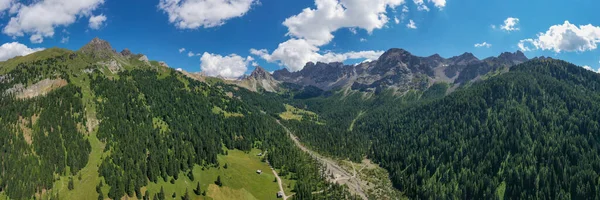 Mountain Landscape Val San Nicolo Val Fassa Dolomites Italy — Stockfoto