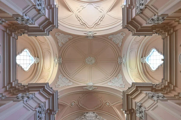 Sorrento Italia August 2021 Interiorul Intricat Bisericii Addolorata Din Sorrento — Fotografie, imagine de stoc