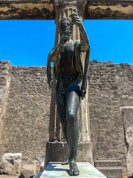 Santuario Apolo Parque Arqueológico Pompeya Campania Italia —  Fotos de Stock