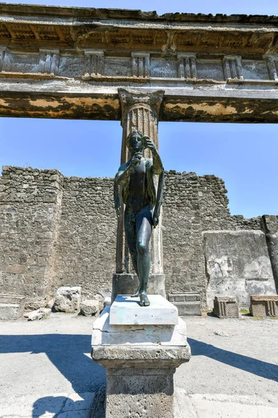 Apollo Heiligtum Archäologischen Park Von Pompeji Kampanien Italien — Stockfoto