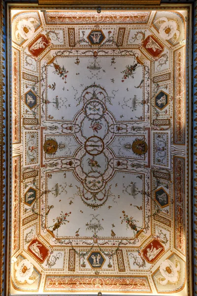 Казерта Италия Августа 2021 Года Внутренний Вид Королевский Дворец Казерты — стоковое фото