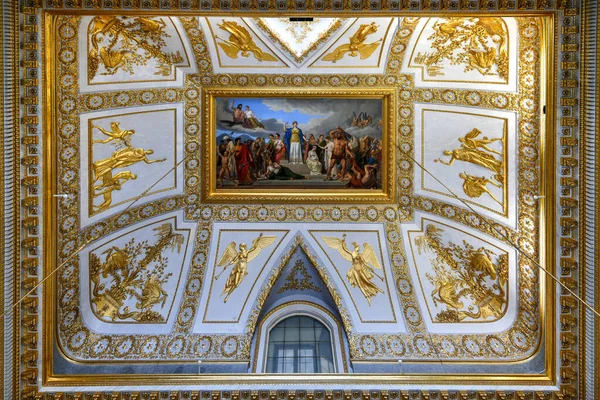 Казерта Италия Августа 2021 Года Внутренний Вид Королевский Дворец Казерты — стоковое фото