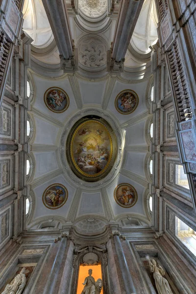 Caserta Itálie Srpna 2021 Vnitřní Pohled Královský Palác Caserta Historický — Stock fotografie