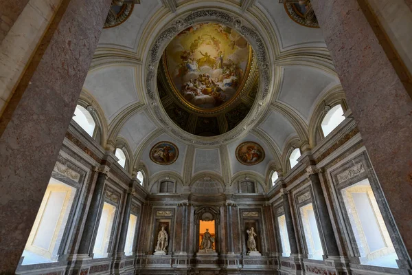 Caserta Italia August 2021 Vedere Interioară Palatului Regal Din Caserta — Fotografie, imagine de stoc