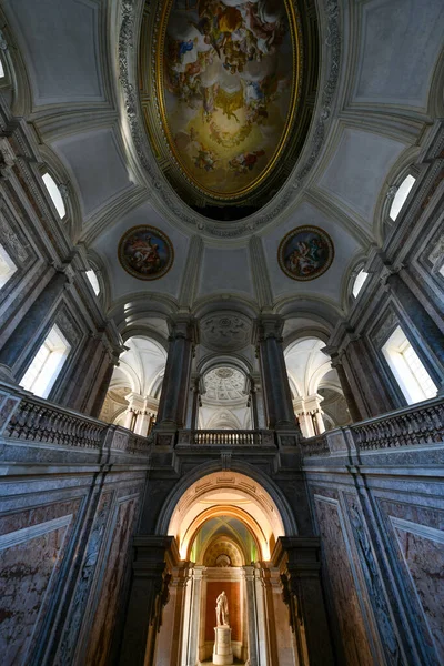 Caserta Itália Agosto 2021 Vista Interna Palácio Real Caserta Palácio — Fotografia de Stock