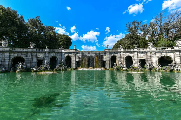 Pałac Królewski Caserta Włoski Reggia Caserta Jest Byłą Rezydencją Królewską — Zdjęcie stockowe