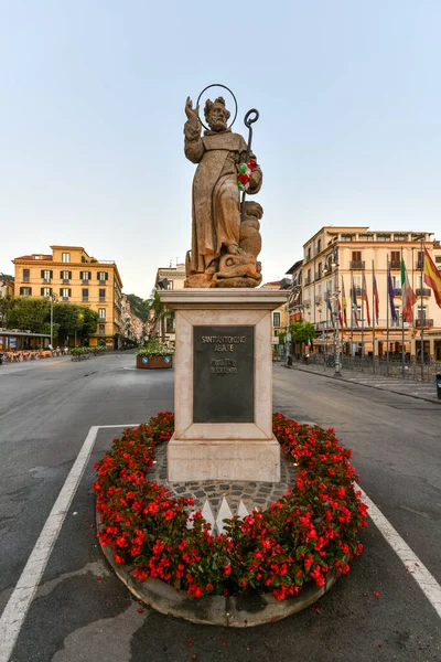 Sorrento Italien Aug 2021 Monument Över Sant Antonio Abate Anthony — Stockfoto