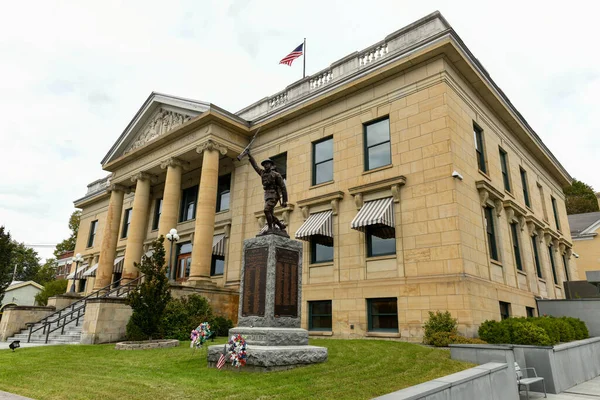 Catskill Nueva York Oct 2021 Greene County Court House Catskill — Foto de Stock