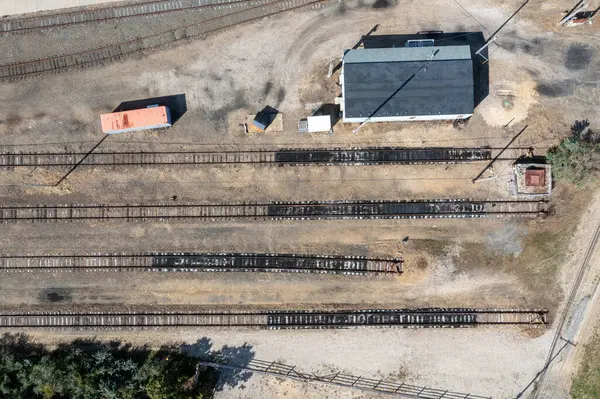 Antigua Estación Tren Montauk Long Island — Foto de Stock