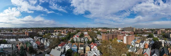 Vista Panorámica Ciudad Manhattan Desde Kensington Brooklyn Nueva York — Foto de Stock