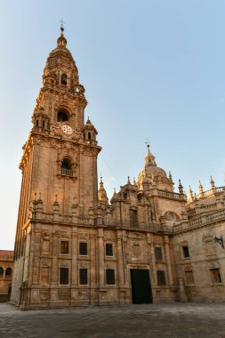 Santiago de Compostela Katedrali, Del Obradoiro cephesi boş..