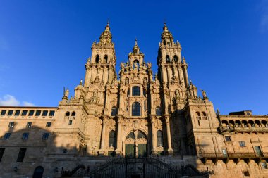 Santiago de Compostela Katedrali, Del Obradoiro cephesi boş..