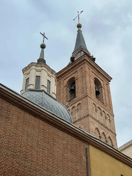 Plaza Mayor Madrid Spanje Het Ooit Het Centrum Van Het — Stockfoto