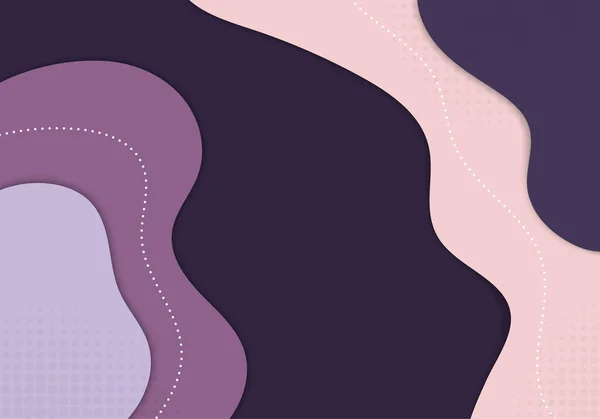 Абстрактный Фиолетовый Цвет Темы Шаблон Дизайна Оформления Декоративный Фон Перекрывающийся — стоковый вектор
