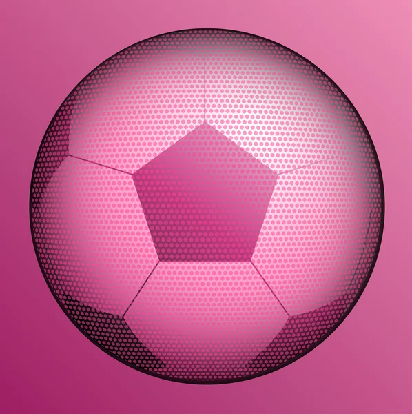 Diseño conceptual elegante vector de fútbol digital — Vector de stock