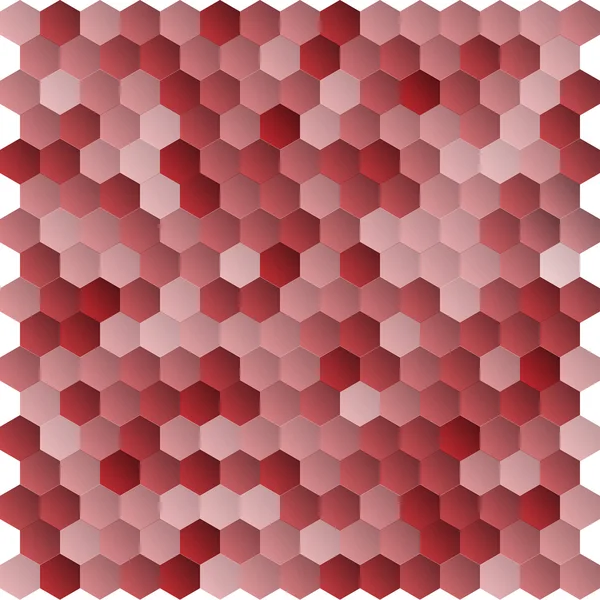 Seamless abstract hexagon background. Vector — Stock Vector