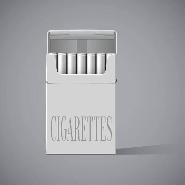 Pack de cigarettes — Image vectorielle