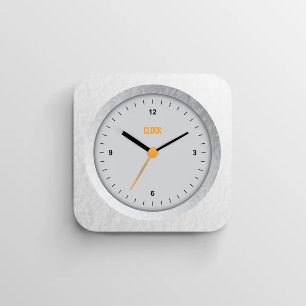 Hora del reloj conceptual de diseño — Archivo Imágenes Vectoriales