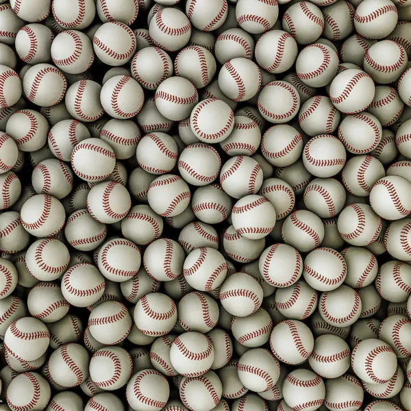 Baseballs background — Stock Photo, Image