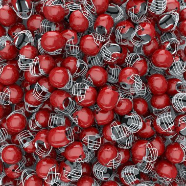 American football helmets background clipart