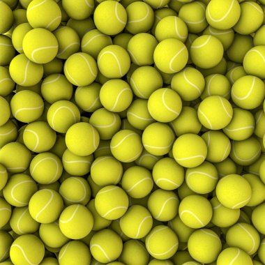 Tenis topları arka plan