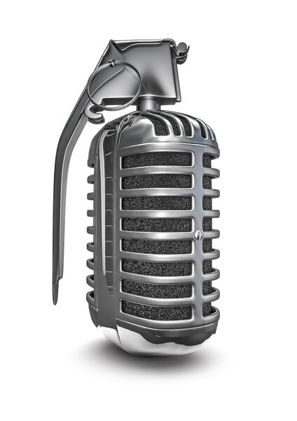 Microphone grenade