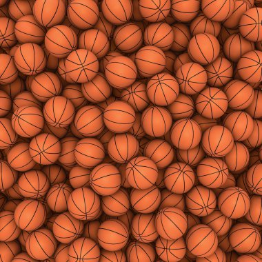 Basketballs background clipart