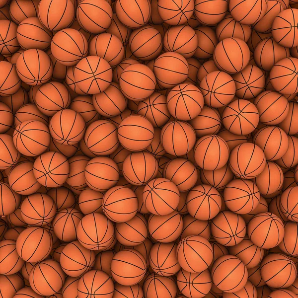 Basketballs background — Stock Photo, Image