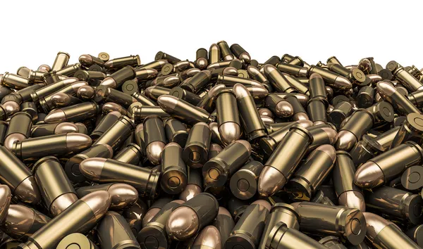 Bullets pile — Stock Photo, Image