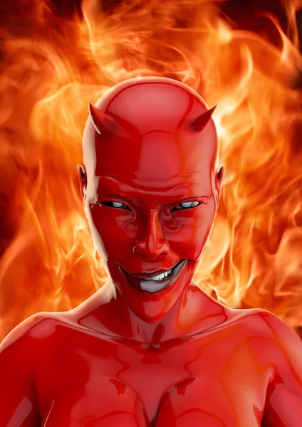 Αυτή διάβολος — Φωτογραφία Αρχείου