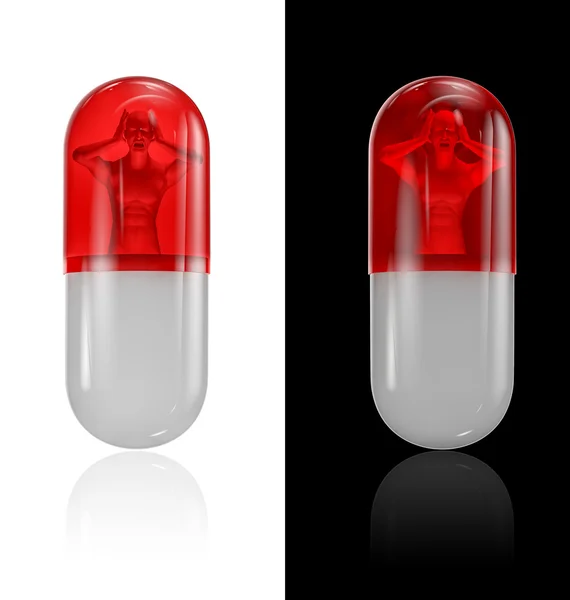 Pílula para dor — Fotografia de Stock