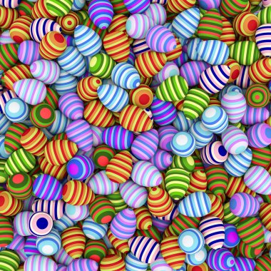 Dev Paskalya yumurta arka plan