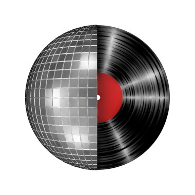 disko topu vinil kaydı