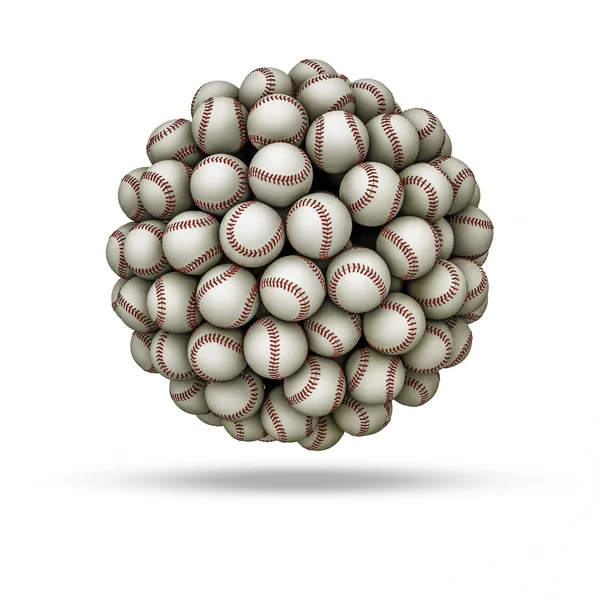 Бейсбол сфери — стокове фото