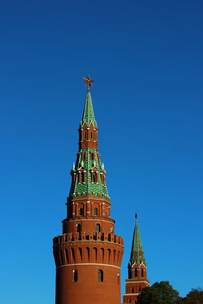 Башня Московского кремля — стоковое фото