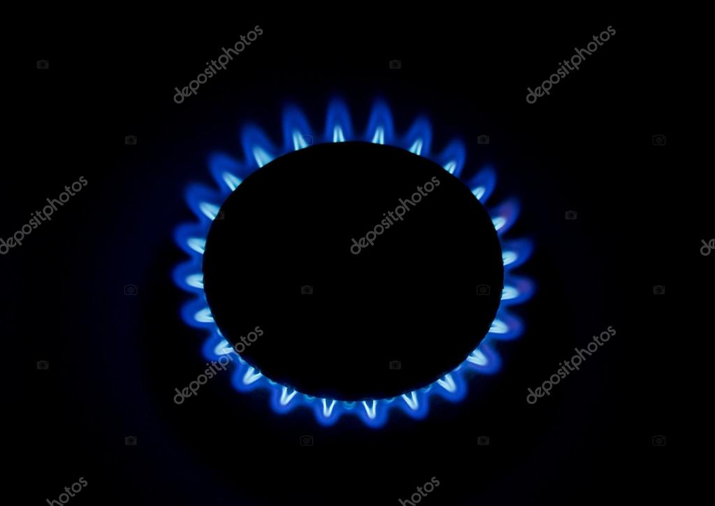 Burning natural gas — Stock Photo © Kingan77 15919499