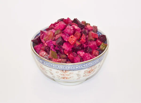 Reiher (traditioneller russischer Rote-Bete-Salat)) — Stockfoto