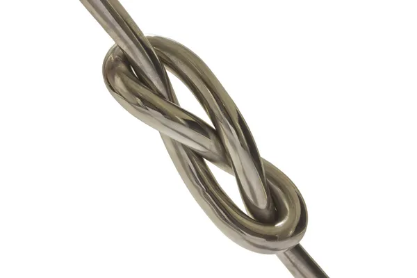 Iron knot — Stock Photo, Image