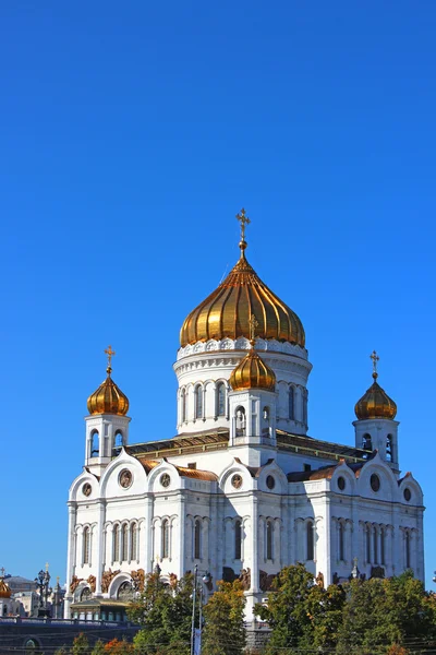 Собор Христа Спасителя в Москве — стоковое фото