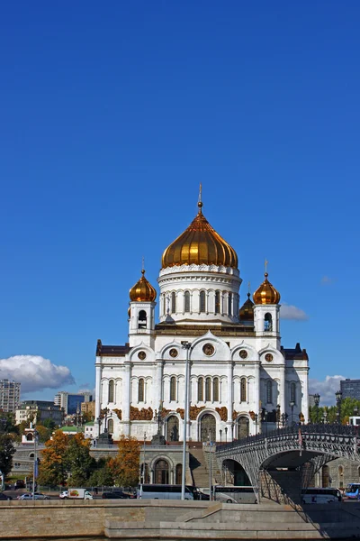 Собор Христа Спасителя в Москве — стоковое фото