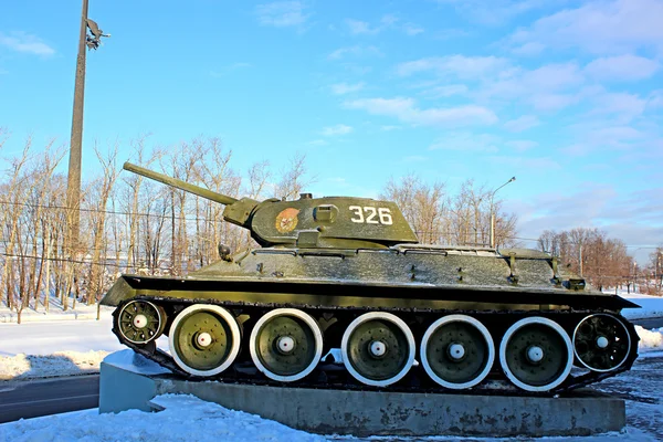 Soviet tank — Stock Photo, Image