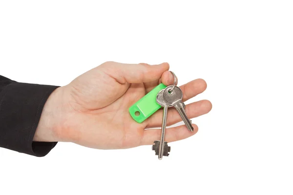 Keys in a hand — Stock Photo, Image