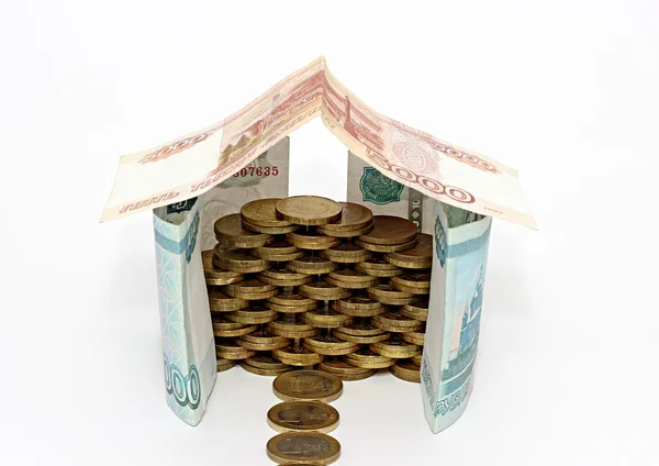 House made of money — Stock Photo, Image