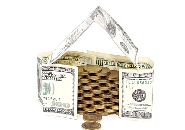 House made of money — Stock Photo, Image