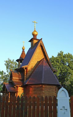 Antik Rus Ahşap Kilisesi