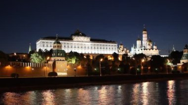 Gece Moskova Kremlin
