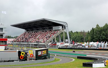 21 Temmuz 2013, moscow raceway, Moskova, Rusya, FIM Avrupa yol Avrupa Şampiyonası 2013, emn yarış: 10-86 sınıfı: superstock 600cc